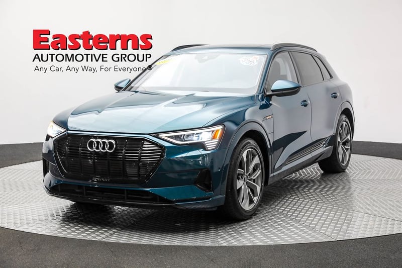 Used 2021 Audi e-tron Premium Plus with VIN WA1LAAGE2MB017257 for sale in Sterling, VA