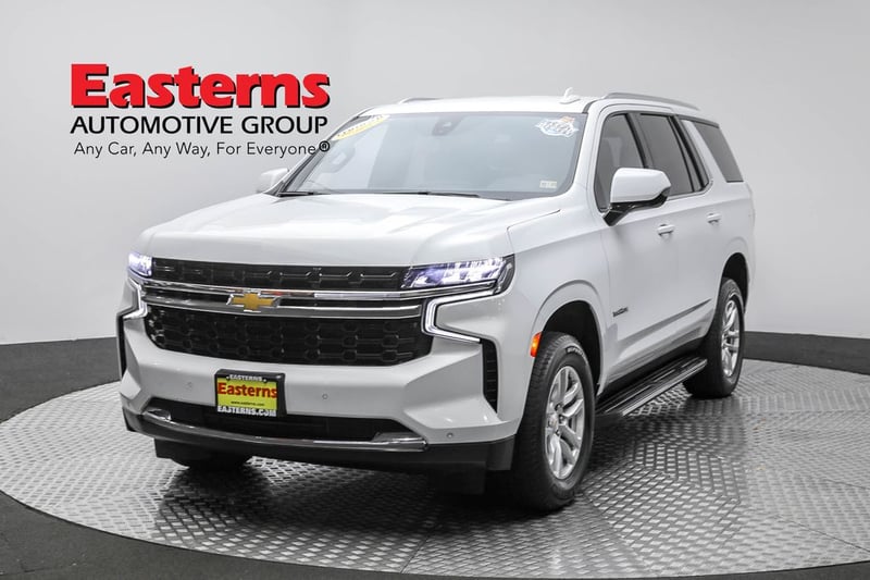 Used 2021 Chevrolet Tahoe LS with VIN 1GNSCMKDXMR176795 for sale in Sterling, VA