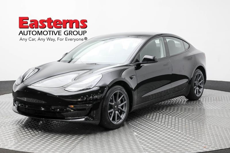 Used 2022 Tesla Model 3 Long Range with VIN 5YJ3E1EB6NF333407 for sale in Sterling, VA