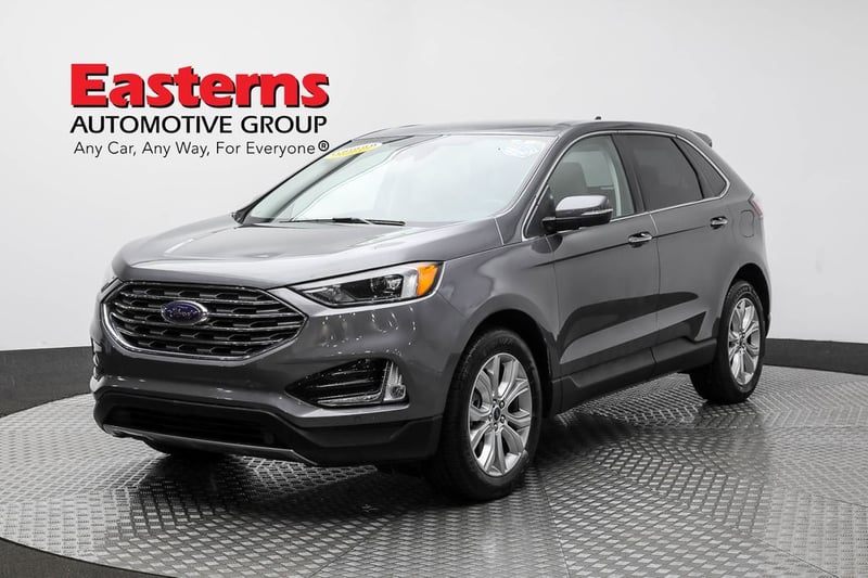 Used 2022 Ford Edge Titanium with VIN 2FMPK4K92NBA52744 for sale in Sterling, VA