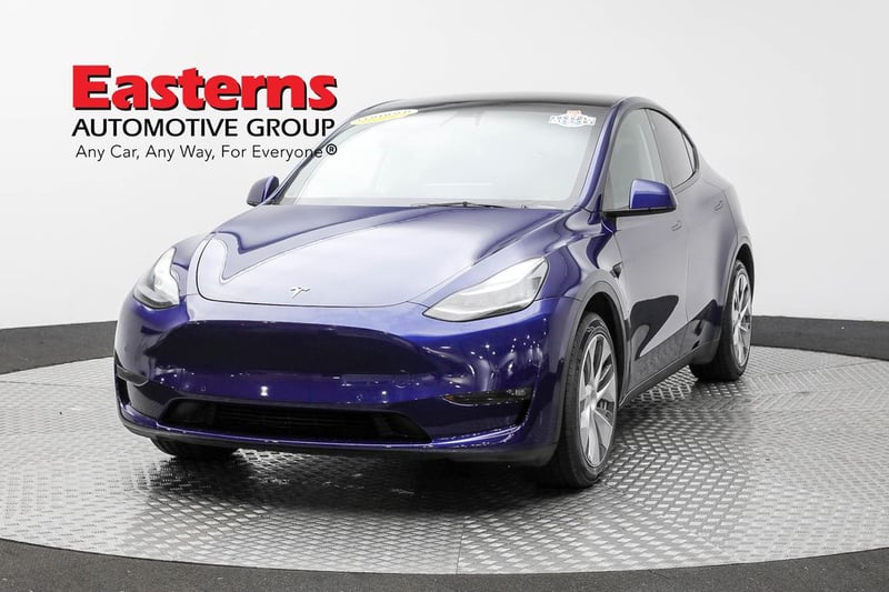 Used 2022 Tesla Model Y Long Range with VIN 7SAYGDEEXNF372872 for sale in Sterling, VA
