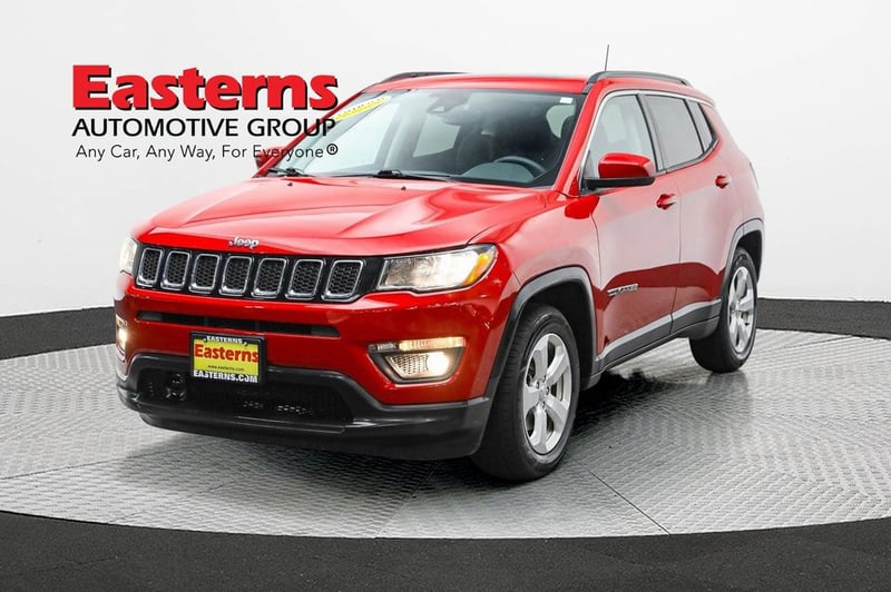 Used 2021 Jeep Compass Latitude with VIN 3C4NJCBB6MT581290 for sale in Sterling, VA
