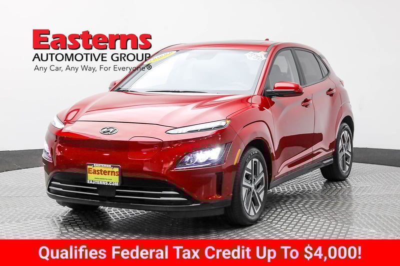 Used 2022 Hyundai Kona EV Limited with VIN KM8K53AG7NU148424 for sale in Sterling, VA