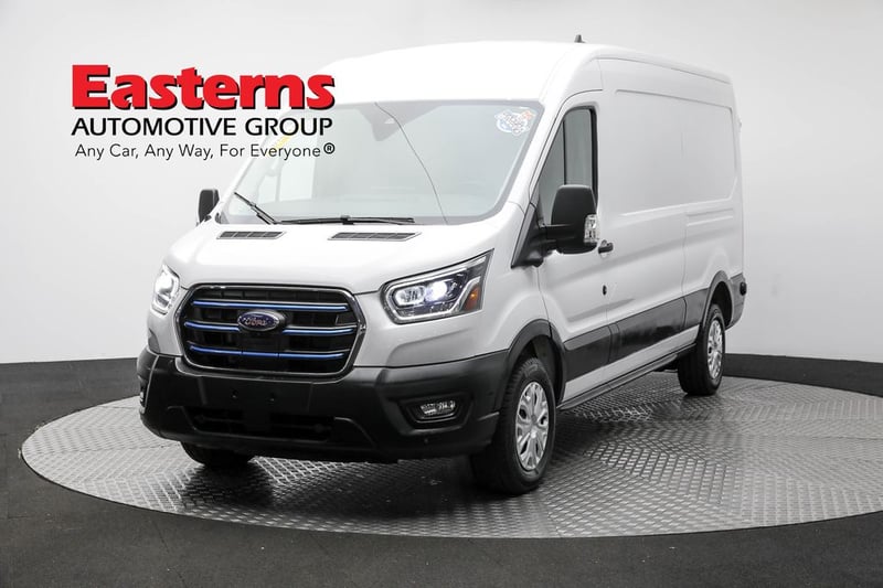 Used 2022 Ford E-Transit Cargo Van Base with VIN 1FTBW9CK1NKA33528 for sale in Sterling, VA