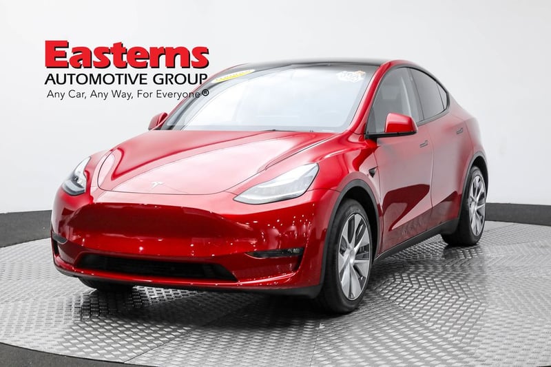 Used 2021 Tesla Model Y Long Range with VIN 5YJYGDEE0MF241834 for sale in Sterling, VA