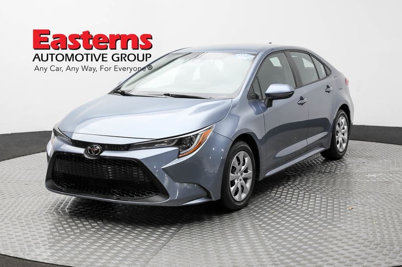 Used 2021 Toyota Corolla LE with VIN 5YFEPMAE9MP183218 for sale in Sterling, VA