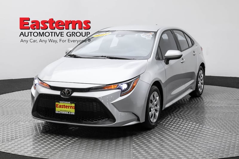 Used 2021 Toyota Corolla LE with VIN 5YFEPMAE7MP255579 for sale in Sterling, VA