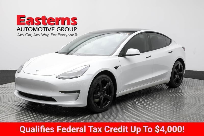 Used 2021 Tesla Model 3 Base with VIN 5YJ3E1EA4MF051921 for sale in Sterling, VA