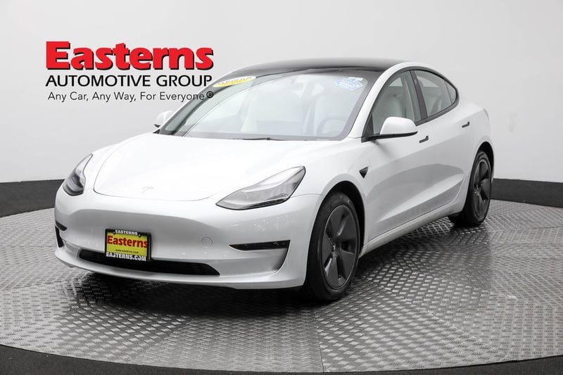 Used 2023 Tesla Model 3 Base with VIN 5YJ3E1EA8PF562102 for sale in Sterling, VA