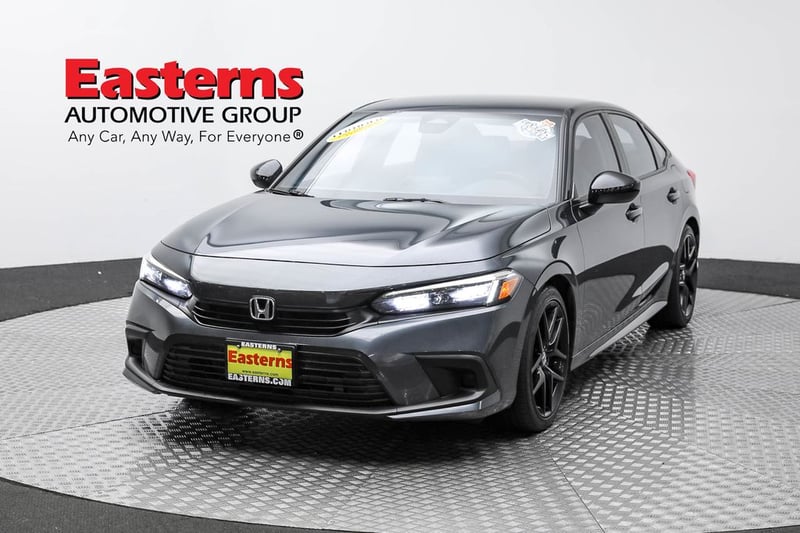 Used 2022 Honda Civic Sport with VIN 2HGFE2F53NH589236 for sale in Sterling, VA