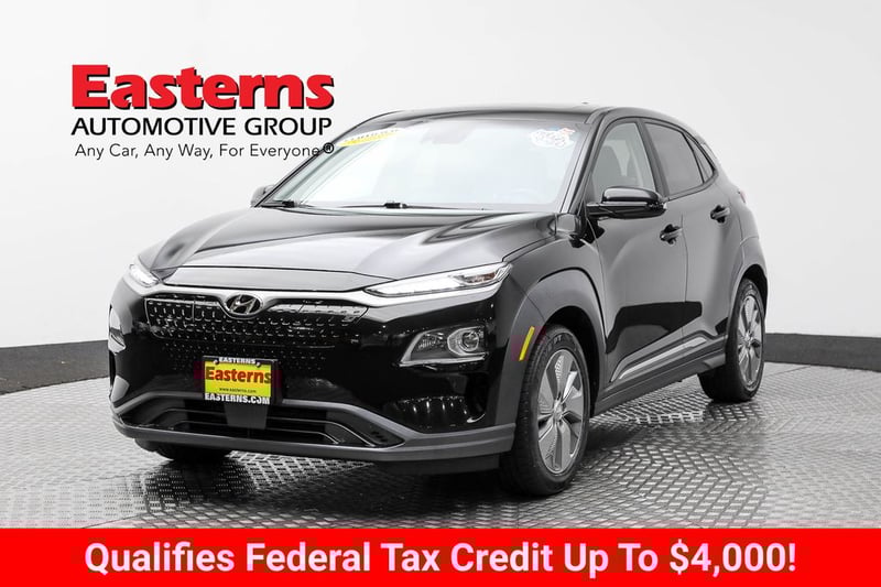 Used 2021 Hyundai Kona EV Ultimate with VIN KM8K53AG2MU119542 for sale in Sterling, VA