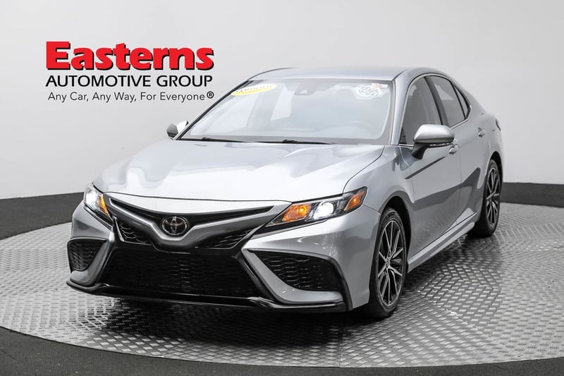 Used 2023 Toyota Camry SE with VIN 4T1G11AK5PU749456 for sale in Sterling, VA