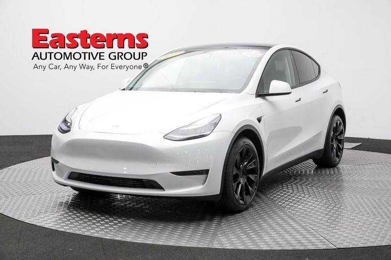 Used 2020 Tesla Model Y Long Range with VIN 5YJYGDEEXLF046158 for sale in Sterling, VA