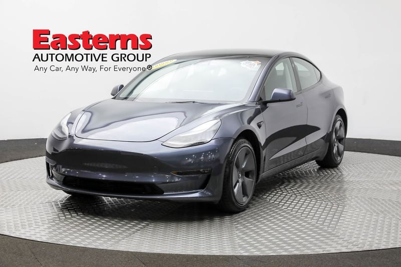 Used 2023 Tesla Model 3 Base with VIN 5YJ3E1EA7PF469202 for sale in Sterling, VA