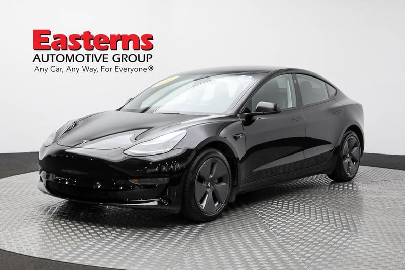 Used 2022 Tesla Model 3 Base with VIN 5YJ3E1EA0NF174343 for sale in Sterling, VA