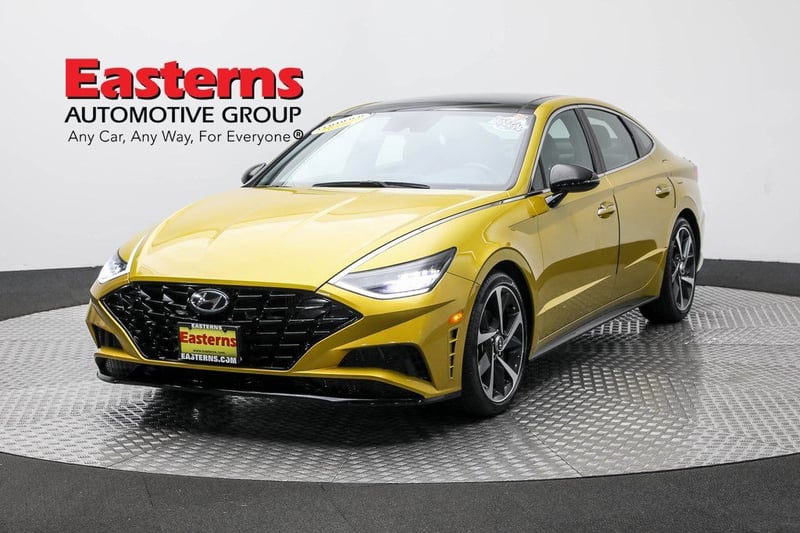 Used 2021 Hyundai Sonata SEL Plus with VIN 5NPEJ4J20MH064915 for sale in Sterling, VA