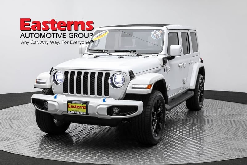 Used 2021 Jeep Wrangler Unlimited High Altitude 4XE with VIN 1C4JJXP64MW698510 for sale in Sterling, VA
