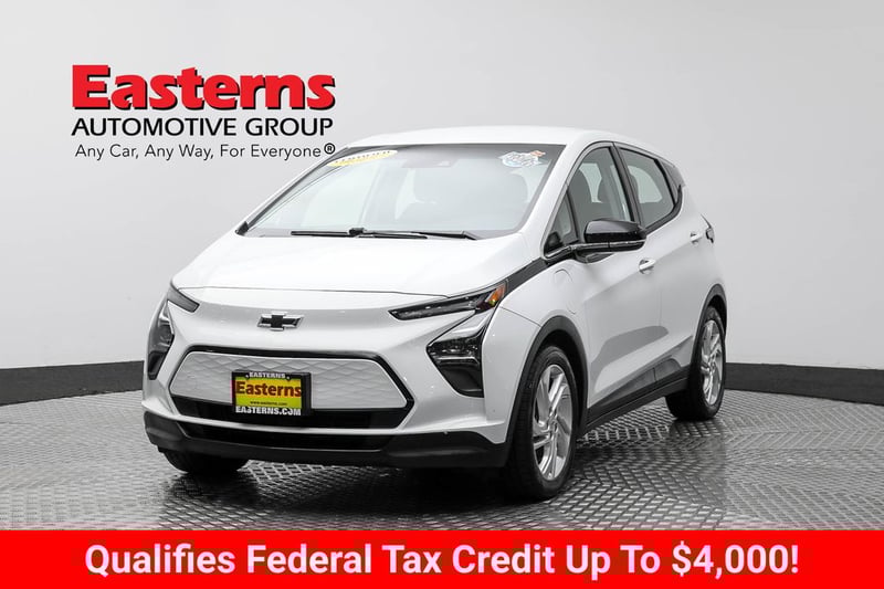 Used 2023 Chevrolet Bolt EV LT with VIN 1G1FW6S05P4175395 for sale in Sterling, VA