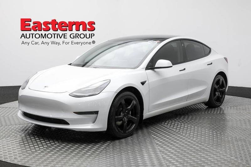 Used 2021 Tesla Model 3 Base with VIN 5YJ3E1EA4MF051921 for sale in Sterling, VA