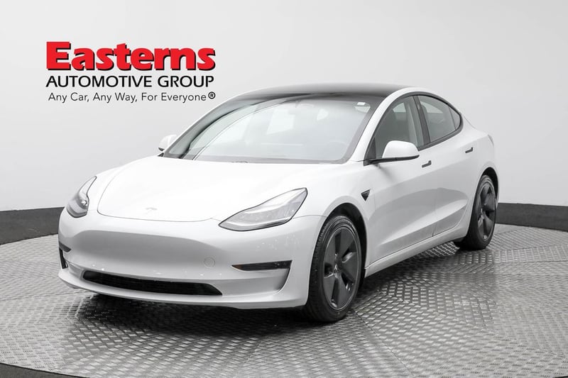 Used 2021 Tesla Model 3 Base with VIN 5YJ3E1EA8MF857065 for sale in Sterling, VA