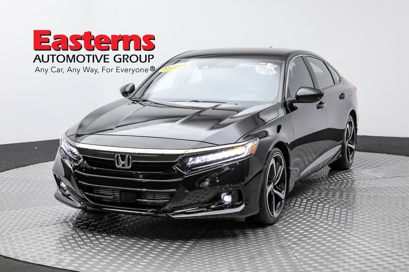 Used 2022 Honda Accord Sport with VIN 1HGCV1F36NA051558 for sale in Sterling, VA