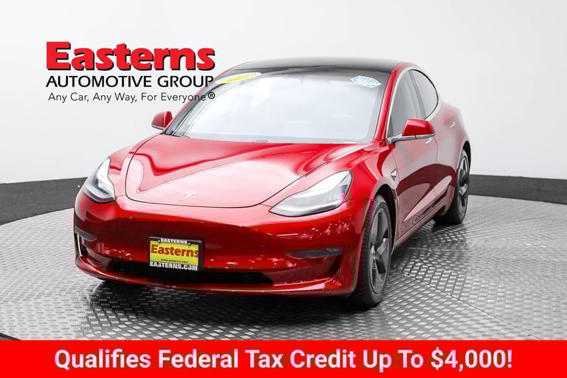 Used 2018 Tesla Model 3 Long Range Dual Motor with VIN 5YJ3E1EB9JF055001 for sale in Sterling, VA