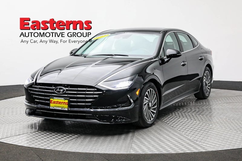 Used 2021 Hyundai Sonata Hybrid SEL with VIN KMHL34JJ0MA028010 for sale in Sterling, VA