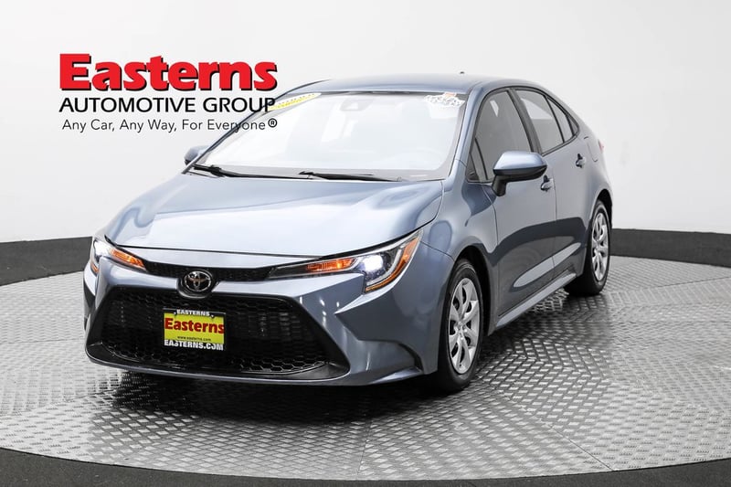 Used 2021 Toyota Corolla LE with VIN 5YFEPMAE1MP177221 for sale in Sterling, VA