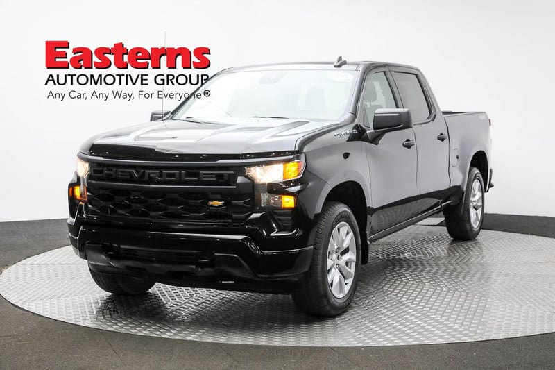 Used 2022 Chevrolet Silverado 1500 Custom with VIN 1GCPDBEK0NZ588767 for sale in Sterling, VA