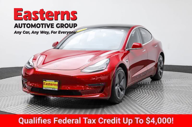 Used 2019 Tesla Model 3 Long Range with VIN 5YJ3E1EB3KF496785 for sale in Laurel, MD