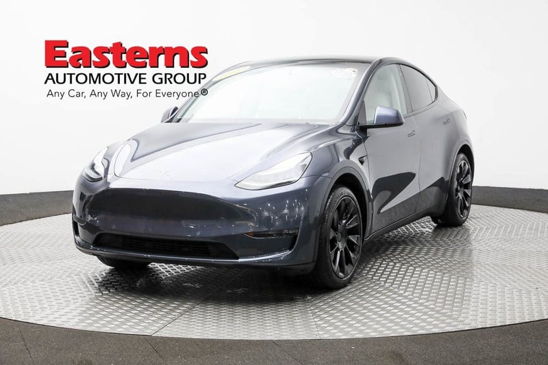 Used 2021 Tesla Model Y Long Range with VIN 5YJYGDEE8MF063977 for sale in Sterling, VA