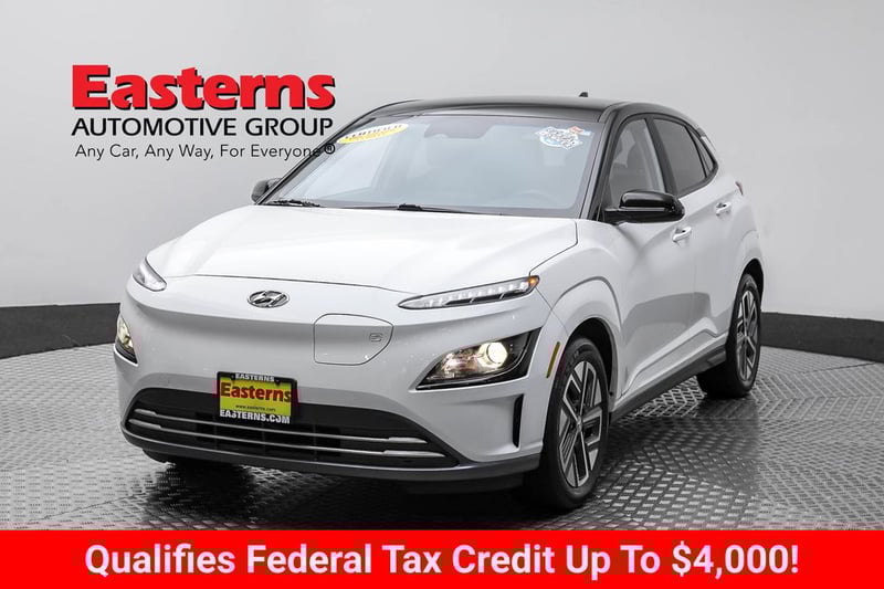 Used 2022 Hyundai Kona EV SEL with VIN KM8K23AG7NU155771 for sale in Sterling, VA