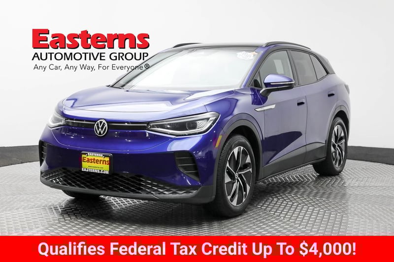 Used 2021 Volkswagen ID.4 PRO S with VIN WVGTMPE23MP055944 for sale in Sterling, VA