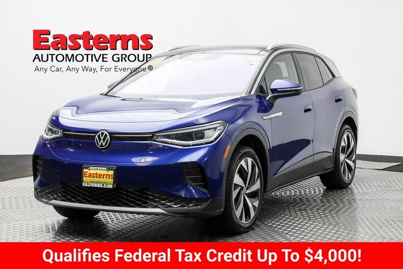 Used 2021 Volkswagen ID.4 PRO S with VIN WVGUNPE29MP058168 for sale in Sterling, VA