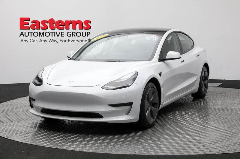 Used 2022 Tesla Model 3 Long Range with VIN 5YJ3E1EB7NF152431 for sale in Sterling, VA