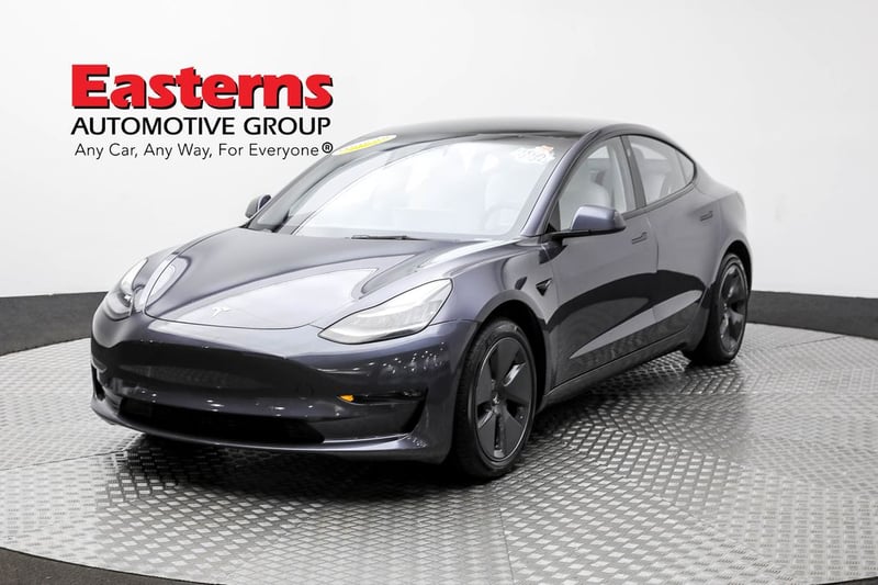 Used 2022 Tesla Model 3 Long Range with VIN 5YJ3E1EB1NF241539 for sale in Sterling, VA
