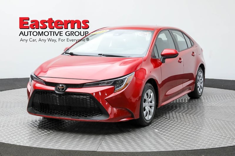 Used 2021 Toyota Corolla LE with VIN 5YFEPMAE6MP202940 for sale in Sterling, VA