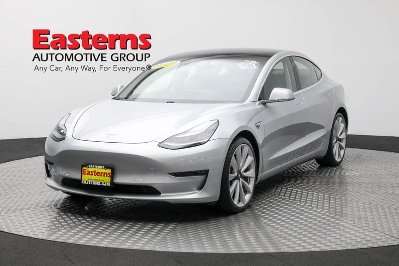 Used 2018 Tesla Model 3 Base with VIN 5YJ3E1EBXJF083423 for sale in Sterling, VA