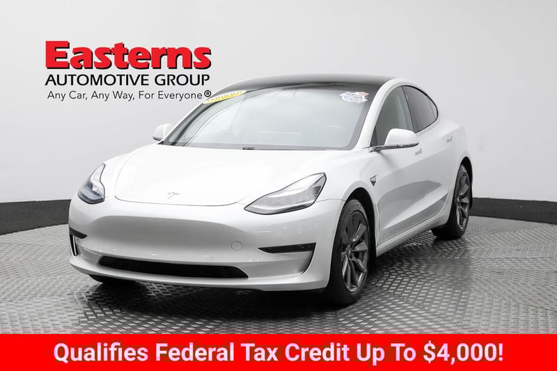 Used 2020 Tesla Model 3 Base with VIN 5YJ3E1EA1LF718586 for sale in Sterling, VA