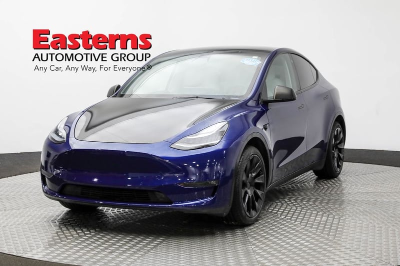 Used 2021 Tesla Model Y Long Range with VIN 5YJYGDEE7MF186895 for sale in Sterling, VA