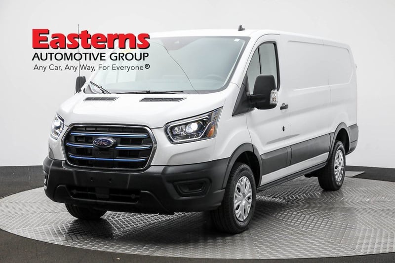 Used 2023 Ford E-Transit Cargo Van Base with VIN 1FTBW1YK1PKB56064 for sale in Sterling, VA