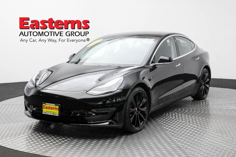 Used 2019 Tesla Model 3 Base with VIN 5YJ3E1EBXKF237680 for sale in Sterling, VA