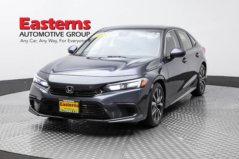 Used 2022 Honda Civic EX with VIN JHMFE1F75NX007125 for sale in Sterling, VA