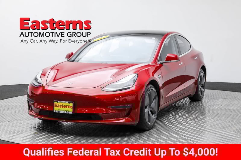 Used 2019 Tesla Model 3 Base with VIN 5YJ3E1EB3KF496785 for sale in Sterling, VA