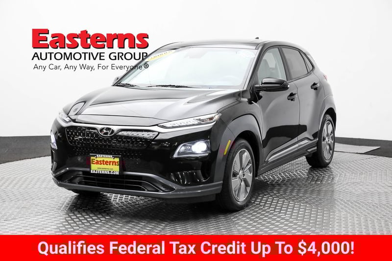 Used 2021 Hyundai Kona EV Limited with VIN KM8K33AG3MU111181 for sale in Sterling, VA