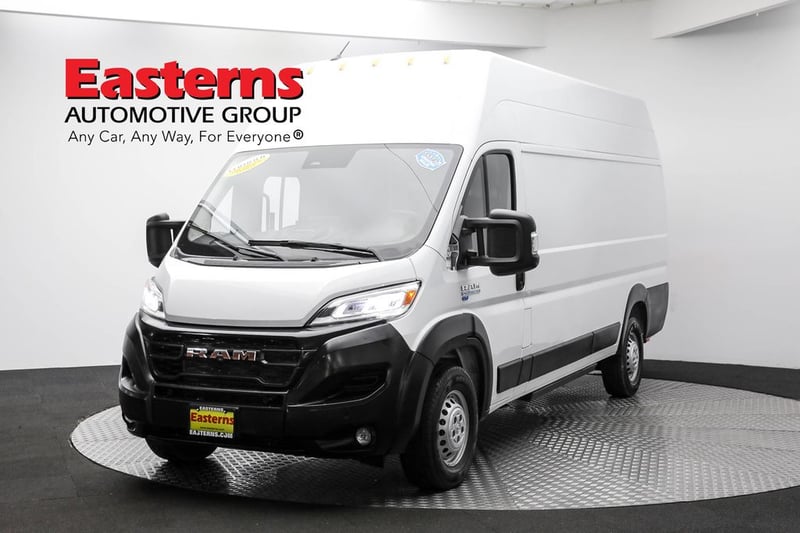 Used 2024 RAM ProMaster Cargo Van Base with VIN 3C6MRWAZ2RE105058 for sale in Sterling, VA