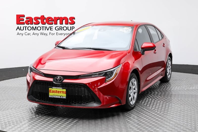Used 2021 Toyota Corolla LE with VIN 5YFEPMAE5MP180591 for sale in Sterling, VA