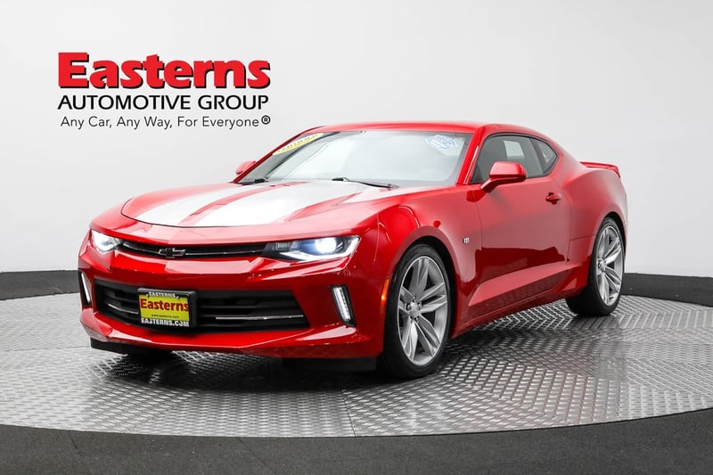 Used 2018 Chevrolet Camaro 1LT with VIN 1G1FB1RX2J0140717 for sale in Sterling, VA