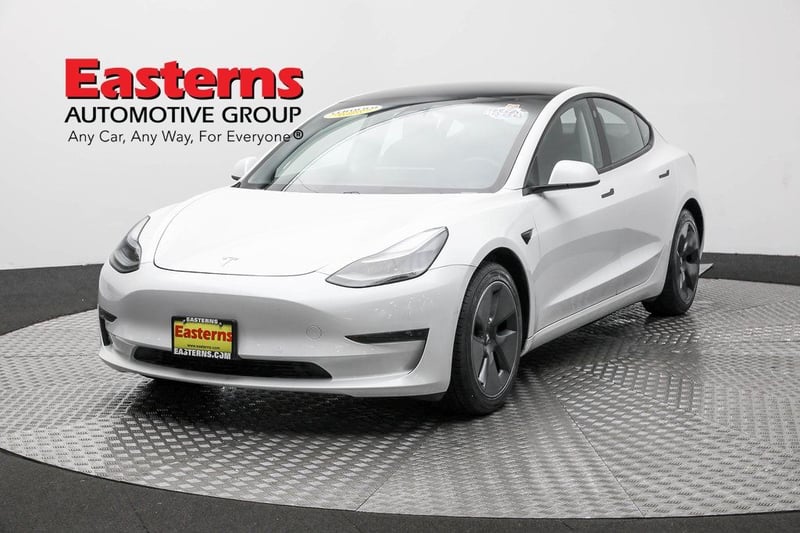 Used 2021 Tesla Model 3 Base with VIN 5YJ3E1EA6MF016622 for sale in Sterling, VA