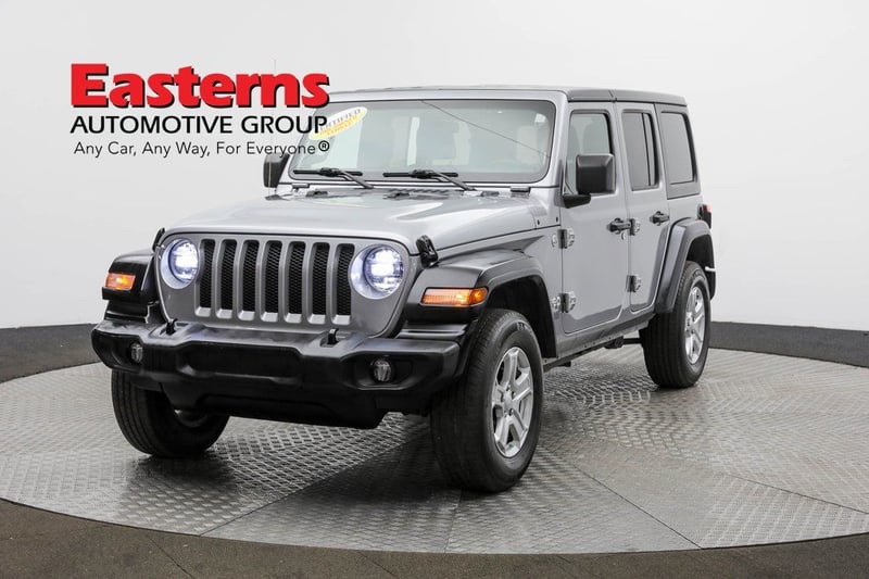 Used 2021 Jeep Wrangler Unlimited Sport S with VIN 1C4HJXDN6MW503372 for sale in Sterling, VA